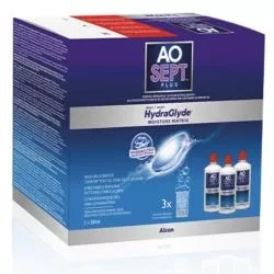 CAOFH3 Aosept plus Hydraglyde 3x360 ml